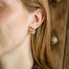 fd18 pendientes rosetas diamantes