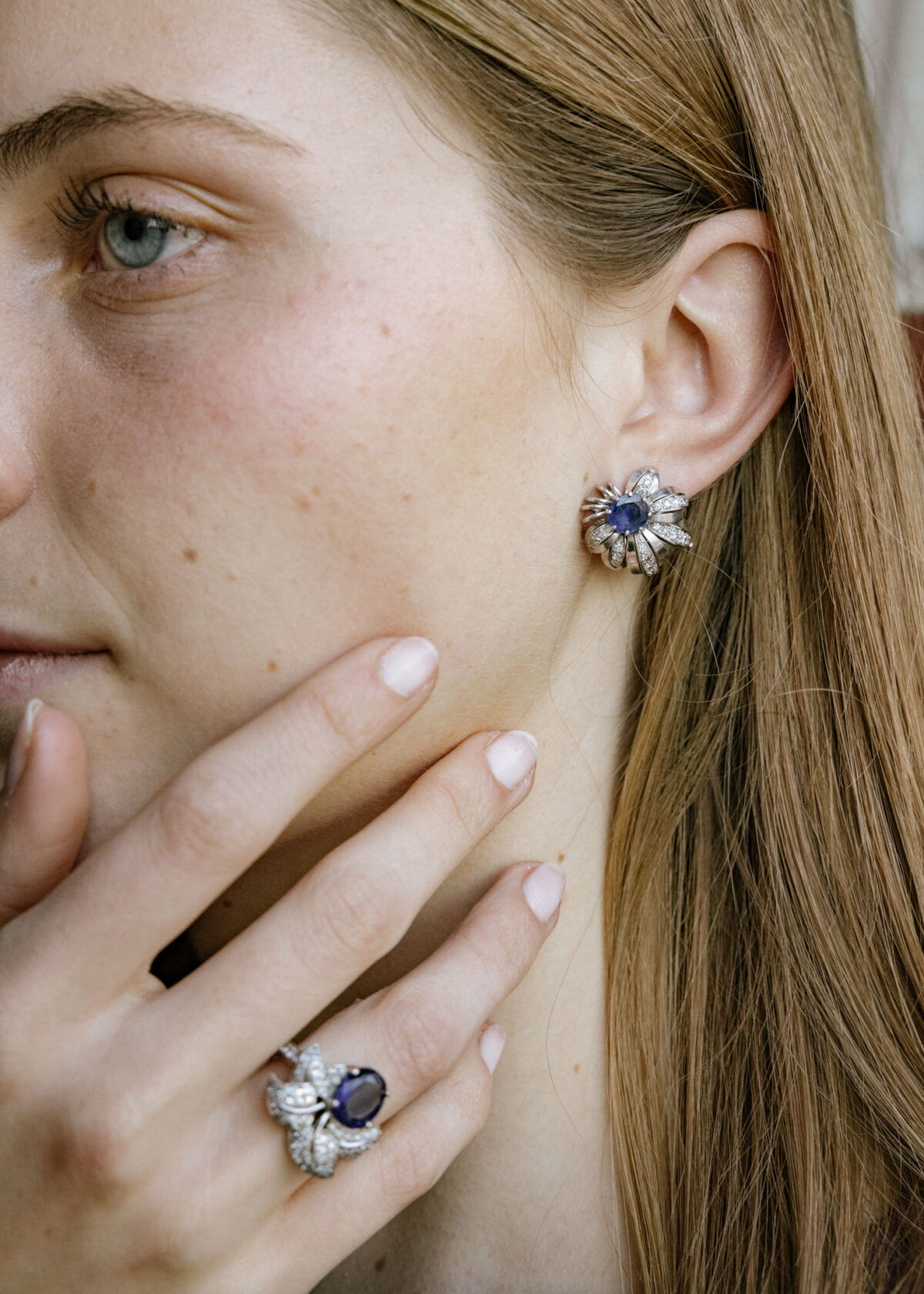 aq15 pendientes zafiros
