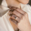 sortija-solitario-oro-blanco-18k-pedida-matrimonio-diamante solitario diamante 0'74 ct