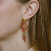 pendientes-oro-amarillo-18k-italianos-coral pendientes italianos coral