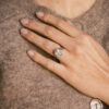 sortija vintage perlas