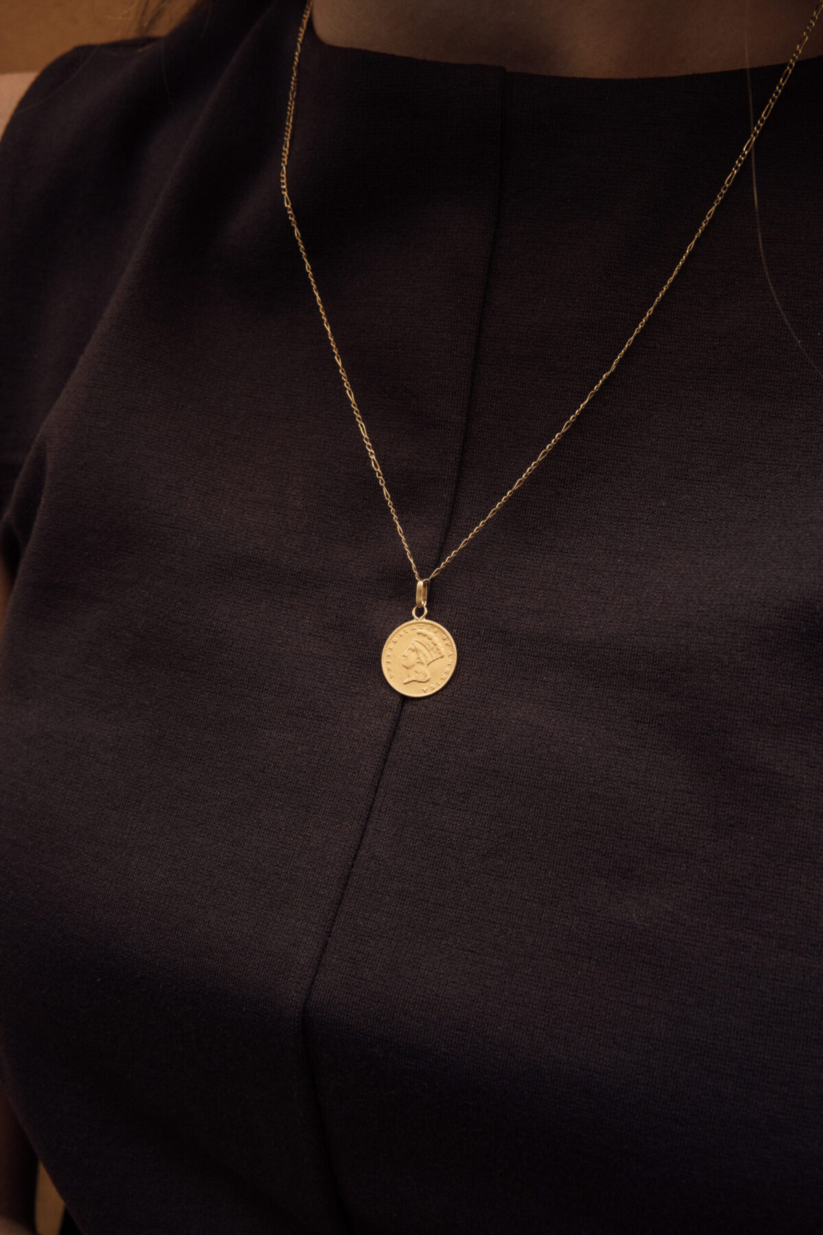 moneda-oro-22k-exclusivo-colgante (3) colgante moneda dollar