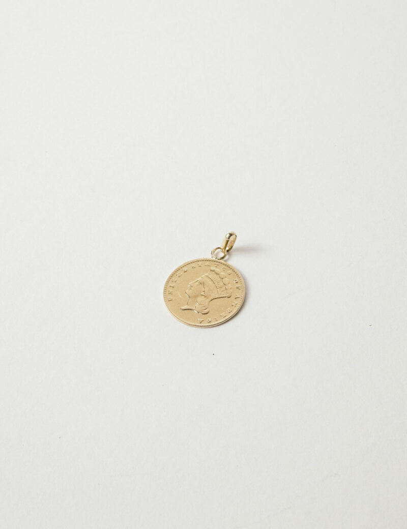 colgante moneda dollar