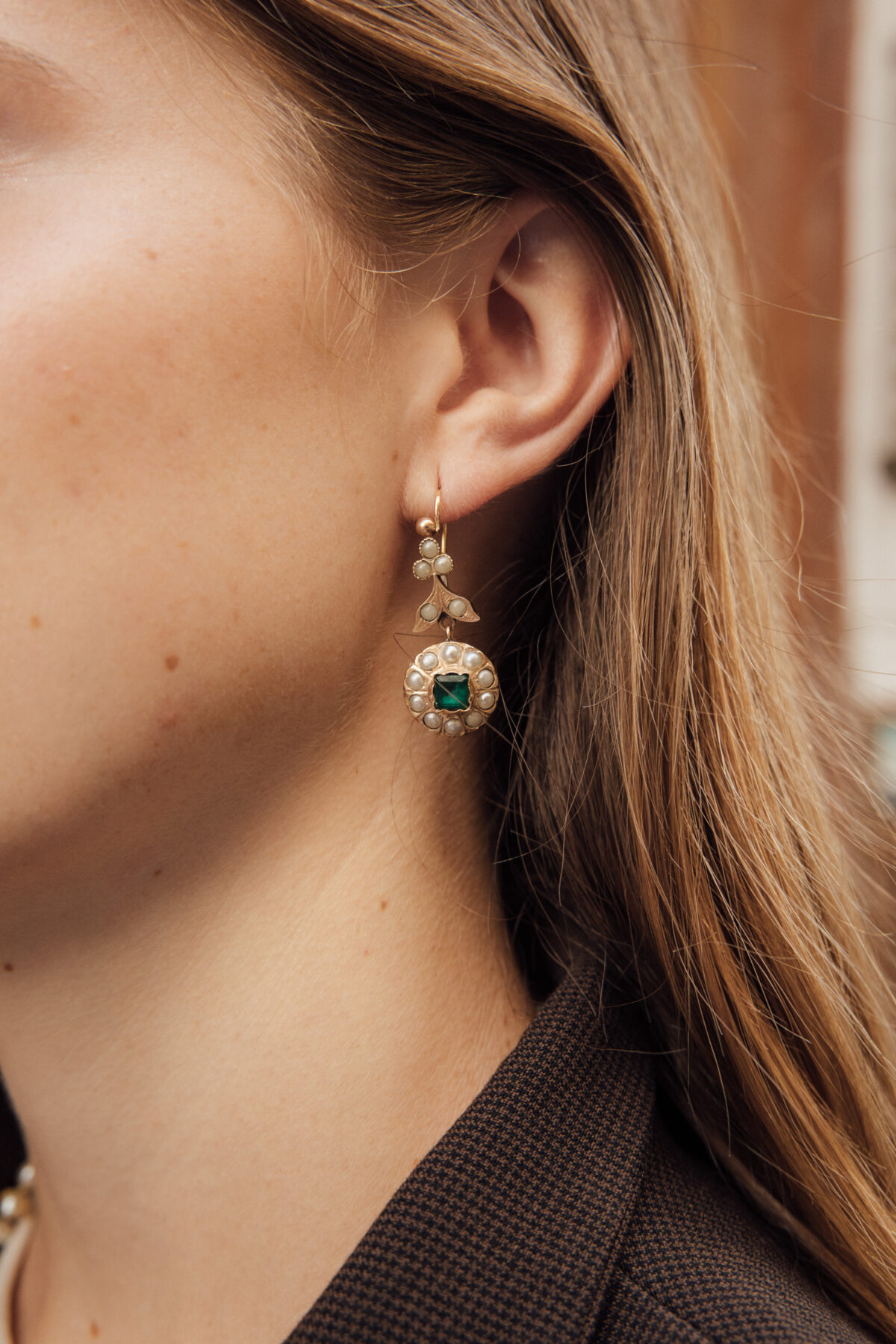 pendientes-antiguos-victorianos-oro-amarillo-18k-perlas-vidrio-verde (5) auto draft
