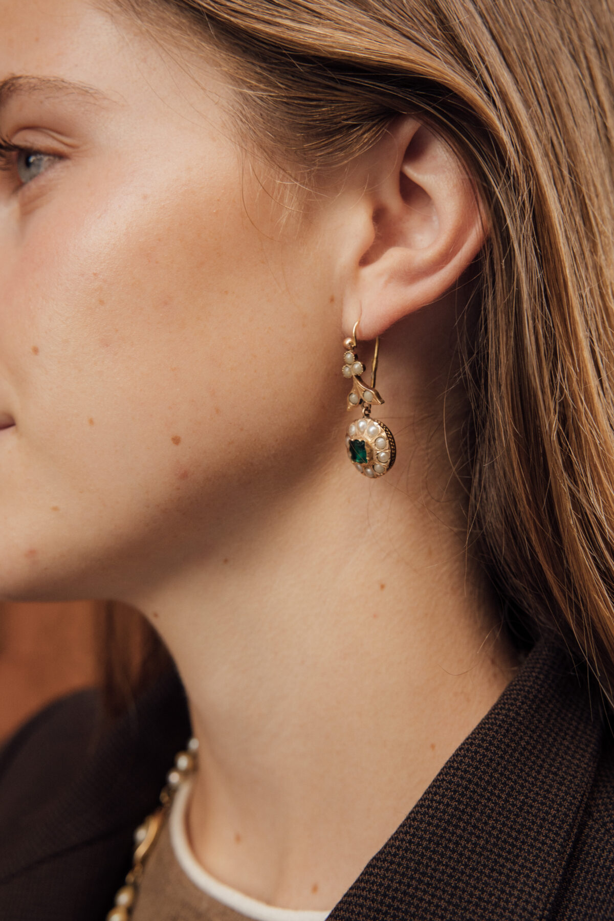 pendientes-antiguos-victorianos-oro-amarillo-18k-perlas-vidrio-verde (6) auto draft